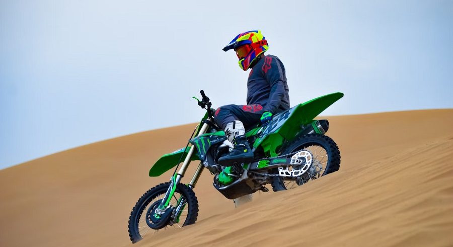 One-day motorbike tour in the Zagora desert