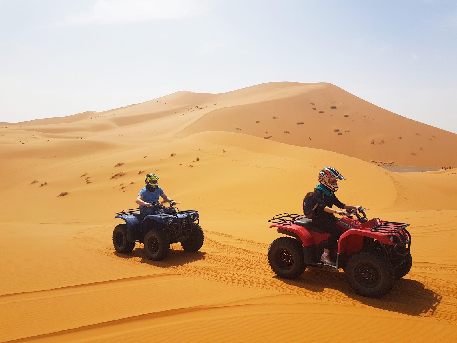 Excursión en quad por el desierto de Merzouga, Merzouga desert ATV quad biking tour